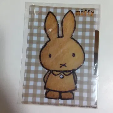 초레어 새상품 쿠키 미피 3포켓 클리어 홀더 A5 클리어 파일
