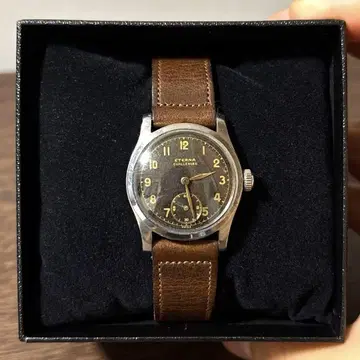 1945년 에테르나 eterna challenger 블랙 길트 다이얼