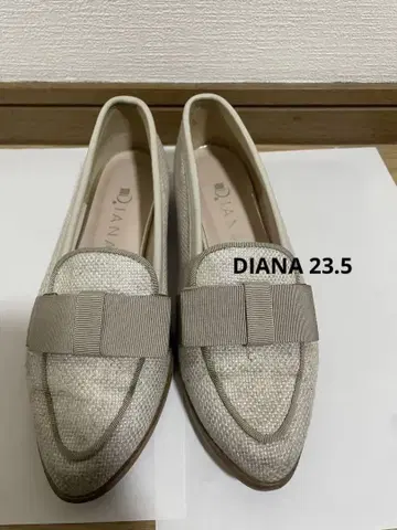 다이애나 플랫 리본 오페라 로퍼 23.5cm