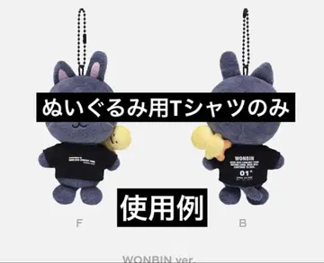 RIIZE 원빈 리틀라이즈 10cm 봉제 인형용 T셔츠만