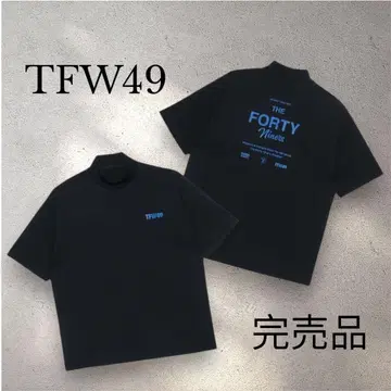 완판템 택 포함 새상품 TFW49 블랙 모크넥 M 2025 신상