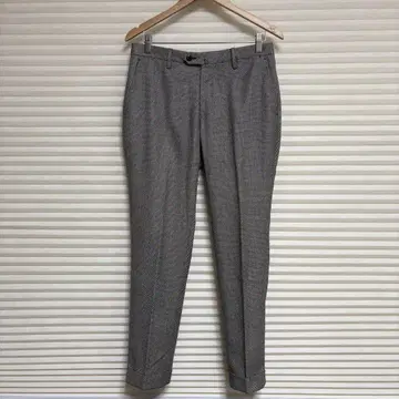 이탈리아제 SHIPS 별주 Exquipage 버즈아이 패턴 슬랙스 46