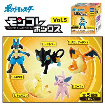 포켓몬 몬코레 박스 Vol.5 전 5종 세트 피규어