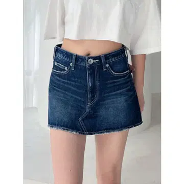 GYDA 데님 스커트 라이크 숏팬츠