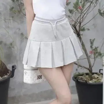 Darich 플리츠 맨투맨 미니 스커트