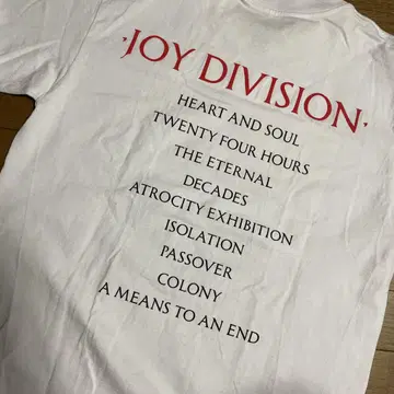 PLEASURES x JOY DIVISION 조이 디비전 M 사이즈