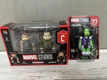 MARVEL STUDIOS BE@RBRICK 해피 복권 2개 세트