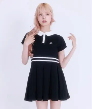 Fickle Bebe / 피클베베 폴로 플리츠 원피스