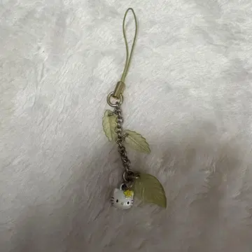 레어 당시품 레트로 지역 한정 키티 헬로키티 꽃 숏 스트랩