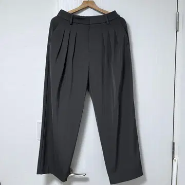 BABYLONE 3턱 테이퍼드 팬츠