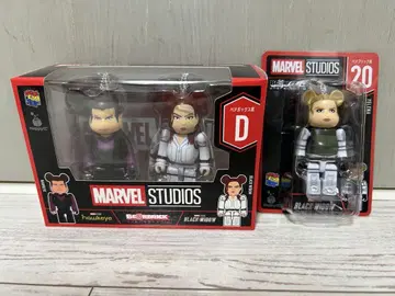 MARVEL STUDIOS BE@RBRICK 해피 복권 2개 세트