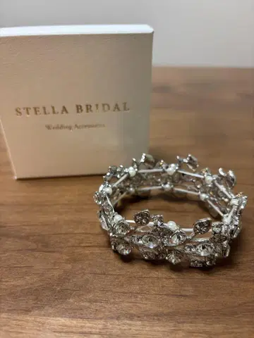 STELLA BRIDAL 펄과 비쥬의 나뭇가지풍 웨딩 팔찌