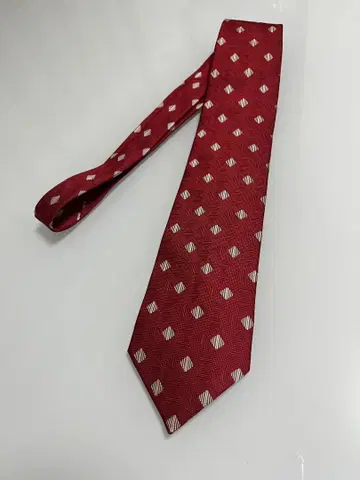 Paul Smith 빨간색 다이아몬드 무늬 넥타이