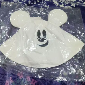 디즈니 리조트 미키 캡 Boo! 화이트 새상품