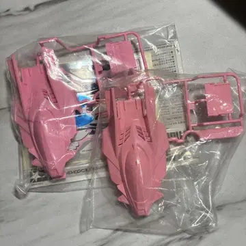 TAMIYA 미니 사륜구동 썬더샷 핑크 바디 세트