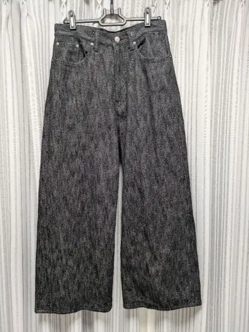 [ LIDNM ] XX SLUB BAGGY DENIM s 사이즈