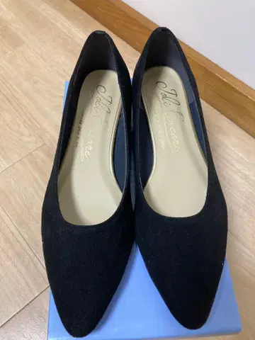 블랙 스틸레토 펌프스 24.5cm