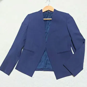 [ 레어 ] 띠어리 노카라 자켓 네이비 LANAI TAILOR