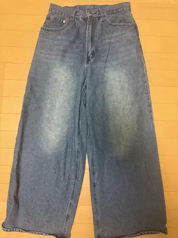 [ 구제 의류 ] 배기 데님