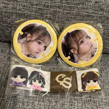 CUTIE STREET 큐스토 후루사와 리사 후리 캔뱃지 밴딩
