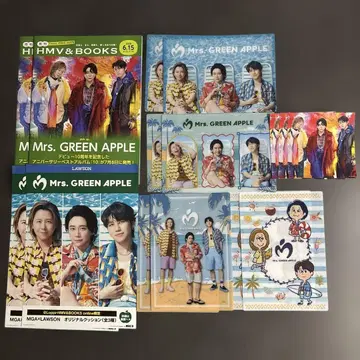Mrs. GREEN APPLE 비주얼 시트 스티커