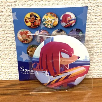 소닉 더 헤지혹 SONIC PICT 캔뱃지 컬렉션 E