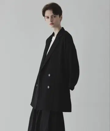 remer 루즈 언노운 더블 테일러드 자켓