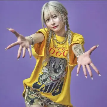 신상 GALFY SUPER DOG Tee 반팔 티셔츠 중형견