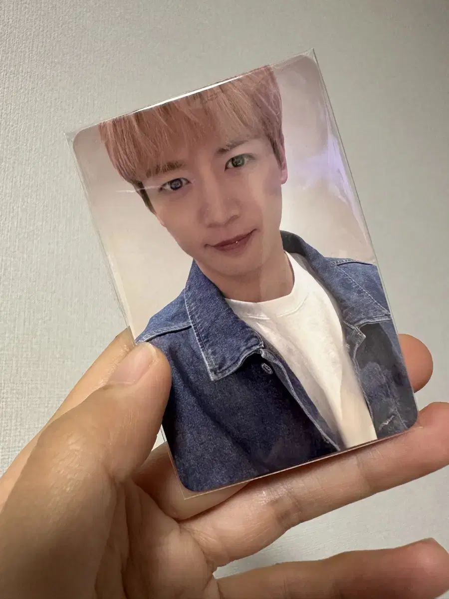 [Last 1 Sheet] Shinee Minho Callback Smtown &store Fansign Event Pre-order Benefit Poca