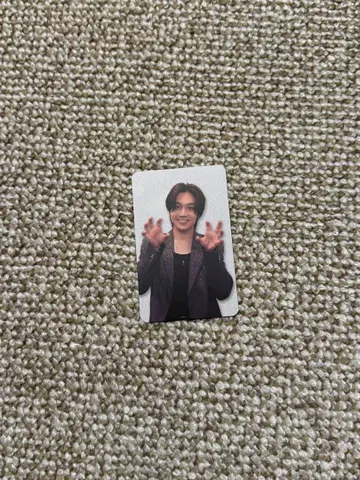 Travis Japan 마츠다 겐타 홍콩 트레이딩 카드
