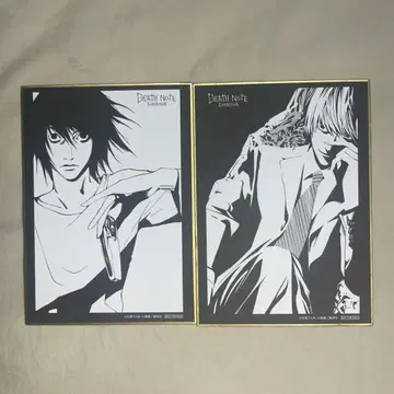 DEATH NOTE 전 입장 혜택 색지 야가미 라이토 L