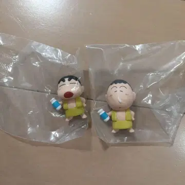 짱구는 못말려(크레용 신짱) 목욕 후 짱구 맹구 피규어