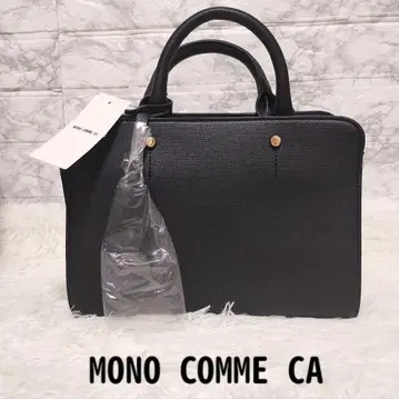 [ 새상품 ] MONO COMME CA 2way 블랙 미니 보스턴