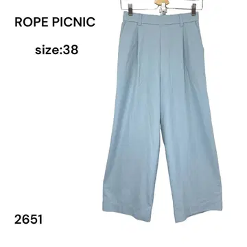 ROPE PICNIC 로페피크닉 캐주얼 가우초 팬츠 38