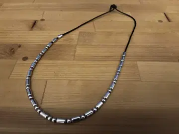 TADY&KING 실버 비즈 목걸이