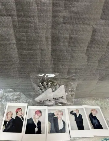 w-inds. 쿠션 스트랩과 인스턴트 포토 카드