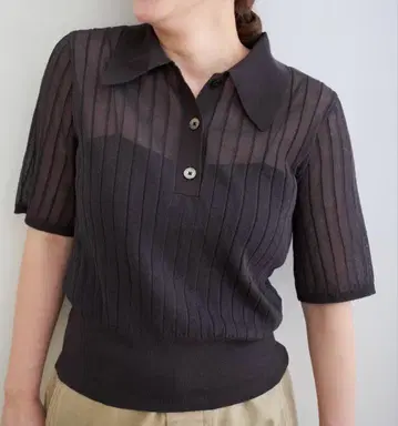 FILMY COTTON 카라 부착 풀오버