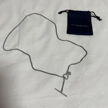 PHILIPPE AUDIBERT 실버 체인 목걸이