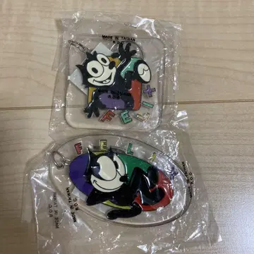레트로 필릭스 더 캣 키링 팬시
