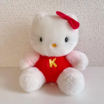 [ 레어 ] 헬로키티 봉제 인형 레트로