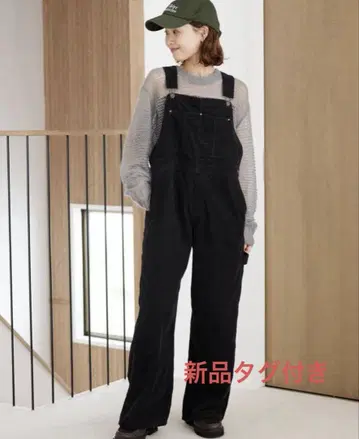 SLOBE IENA 코듀로이 살로펫 블랙