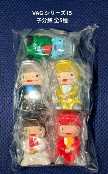 VAG 시리즈 15 졸개 상어 전 5종 산갓츠 소프트 비닐 가챠