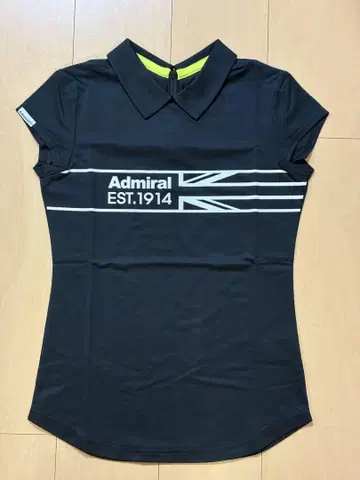 Admiral 골프 셔츠 ADLA328 S 블랙
