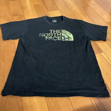 THE NORTH FACE 카모플라쥬 로고 T셔츠 XL