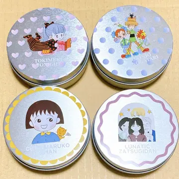 리본 70주년 캔 스티커 4개 세트 쓰리코인즈 3COINS