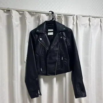 Abercrombie 아바클로 블랙 라이더스 가죽 재킷 XS