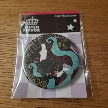 하츠네 미쿠 캔뱃지 LISTEN FLAVOR