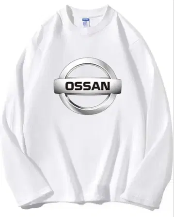 OSSAN 오싼 남성용 패러디 부드러운 촉감 재미있는 긴팔 티셔츠