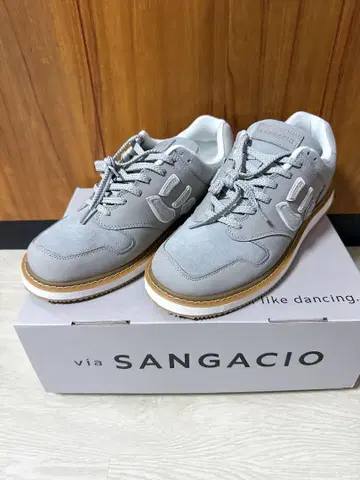 [ 미사용 새상품 ] SANGACIO NB [ 뉴 ] 그레이 스니커즈