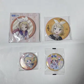 카가미네 린 캔뱃지 아네가와 세트